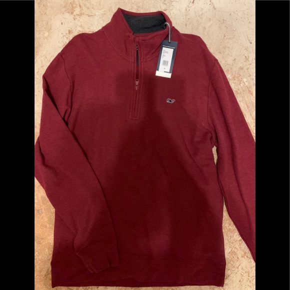 NWT Vineyard Vines half zip Shep Shirt